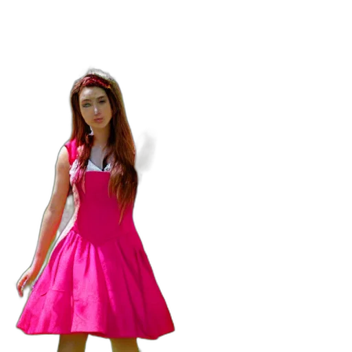 dress, 3d render, photorealistic, concept art transparent PNG cut-out