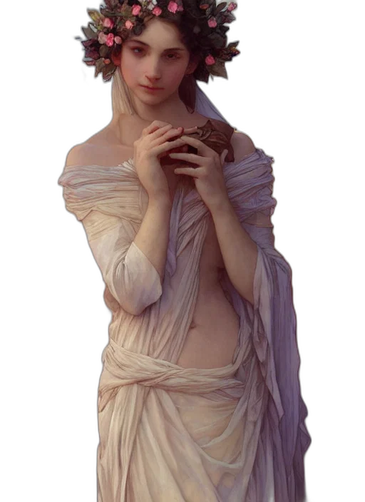 dress, face, jewelry, mask transparent PNG cut-out