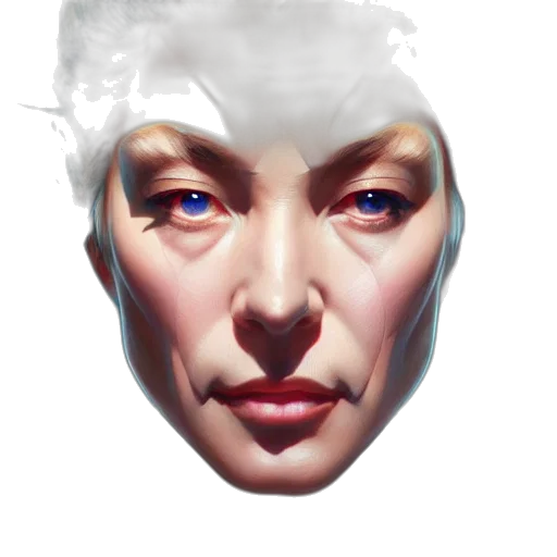 face, mask, robot, crown transparent PNG cut-out