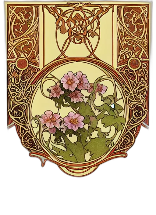 crown, jewelry, flower, staff transparent PNG cut-out