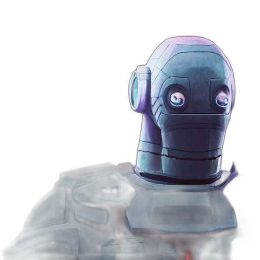 robot, mask, face, creature transparent PNG cut-out