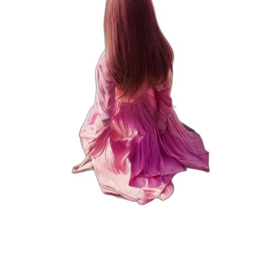 dress, hair, jacket, crown transparent PNG cut-out