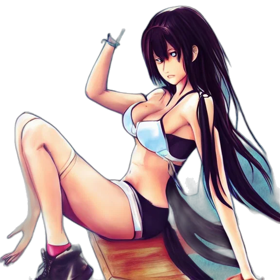 dress, anime, fantasy art, cartoon transparent PNG cut-out