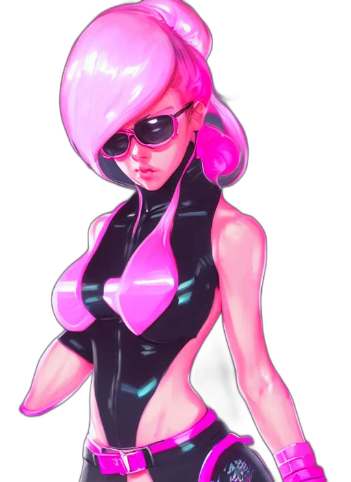 jacket, robot, dress, cyberpunk transparent PNG cut-out