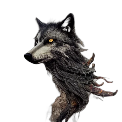 animal, creature, dragon, staff transparent PNG cut-out