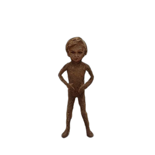 creature, staff, robot, 3d render transparent PNG cut-out