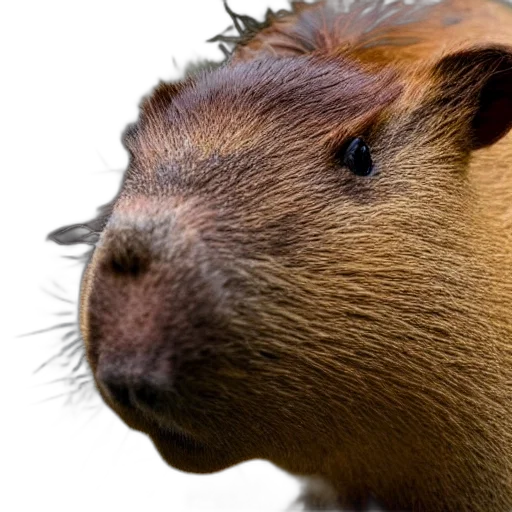 animal, hair, creature, face transparent PNG cut-out