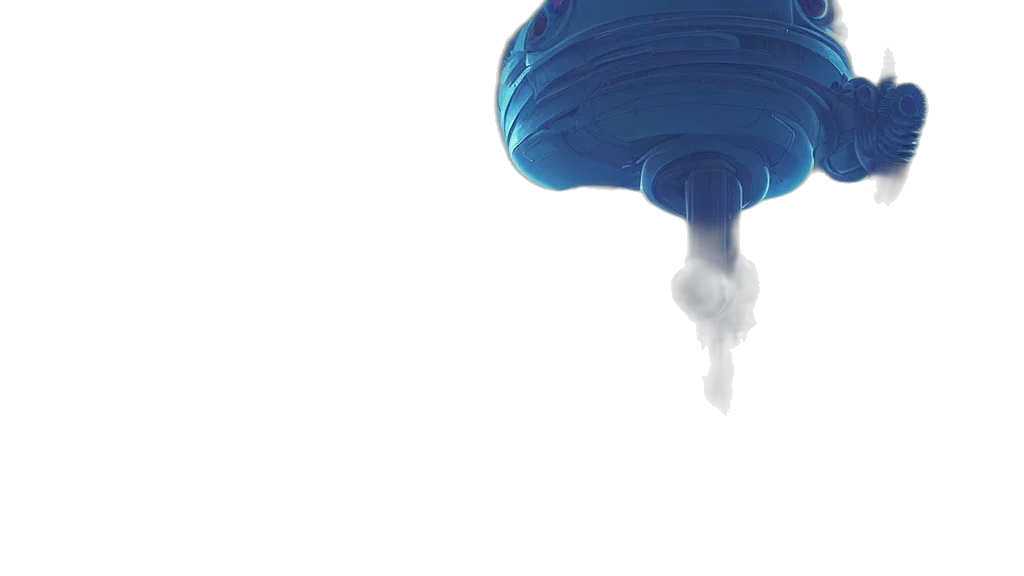 umbrella, hair, crown, hat, 3d render, concept art, underwater, outer space transparent PNG cut-out