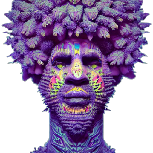 face, mask, crown, hair transparent PNG cut-out