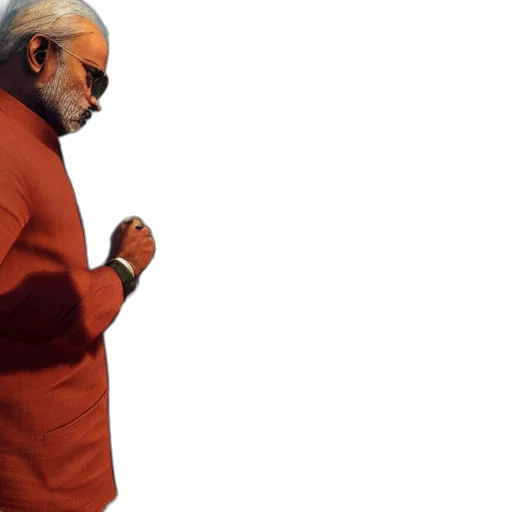 jacket, 3d render, narendra, modi transparent PNG cut-out