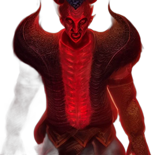 dragon, creature, mask, concept art, fantasy art, comic book art, 3d render, red transparent PNG cut-out