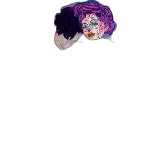 hair, mask, face, crown transparent PNG cut-out