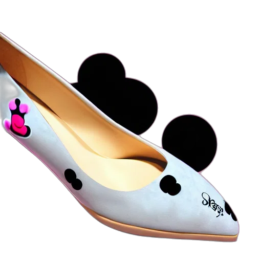 shoes, 3d render, cartoon, photorealistic transparent PNG cut-out