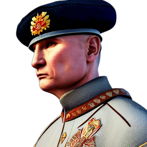 staff, face, jacket, crown transparent PNG cut-out