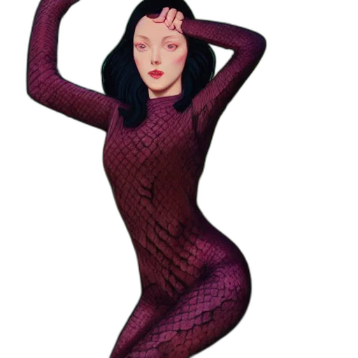dress, concept art, comic book art, pixel art transparent PNG cut-out
