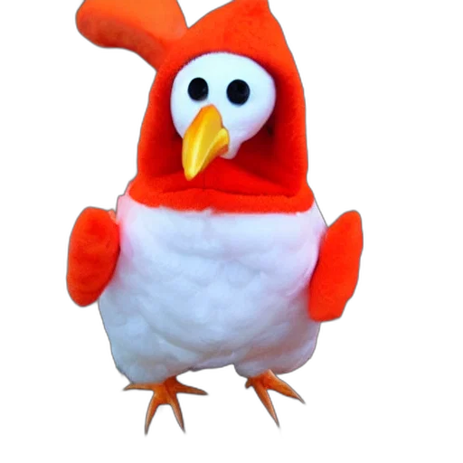 animal, hat, staff, creature transparent PNG cut-out