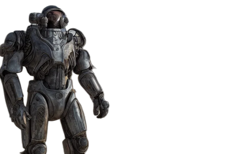 robot, concept art, 3d render, brotherhood transparent PNG cut-out