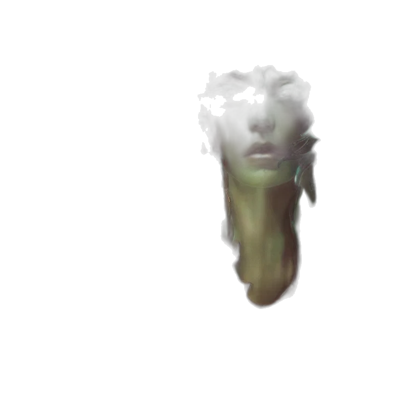 mask, face, creature, hair transparent PNG cut-out