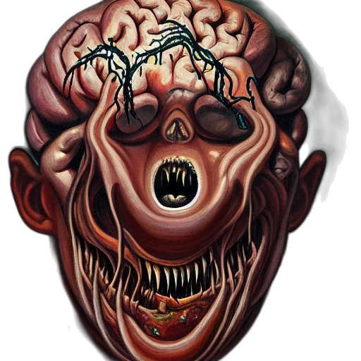 mask, face, creature, crown transparent PNG cut-out