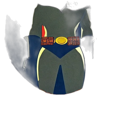 mask, robot, weapon, jacket, concept art, 3d render, anime, fantasy art transparent PNG cut-out