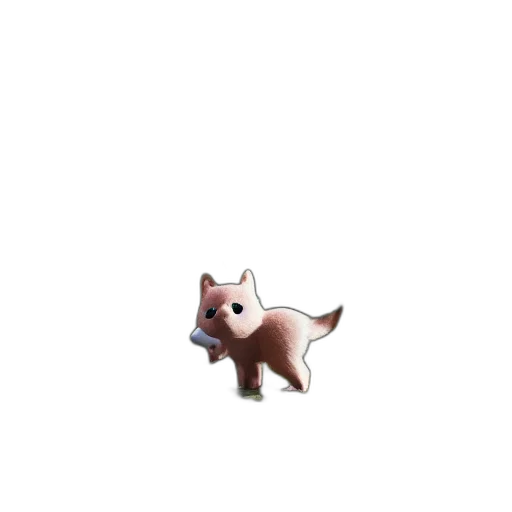animal, creature, staff, weapon, 3d render, pixel art, concept art, photorealistic transparent PNG cut-out
