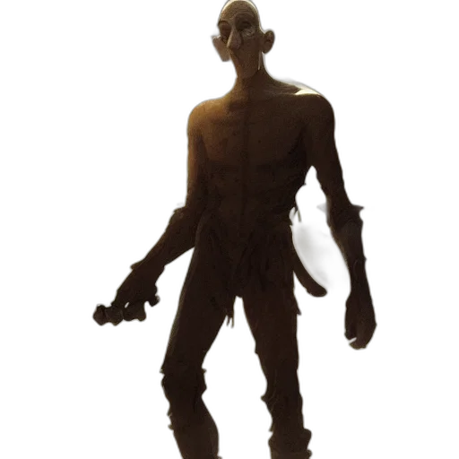 creature, staff, robot, mask transparent PNG cut-out