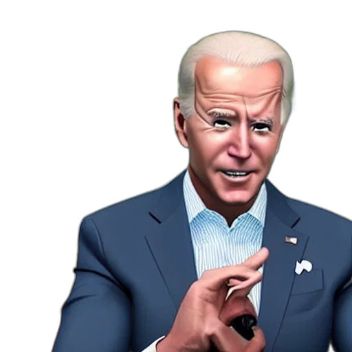 robot, joe, biden, third transparent PNG cut-out
