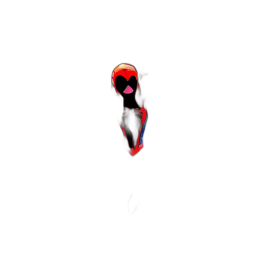 flower, creature, face, staff transparent PNG cut-out