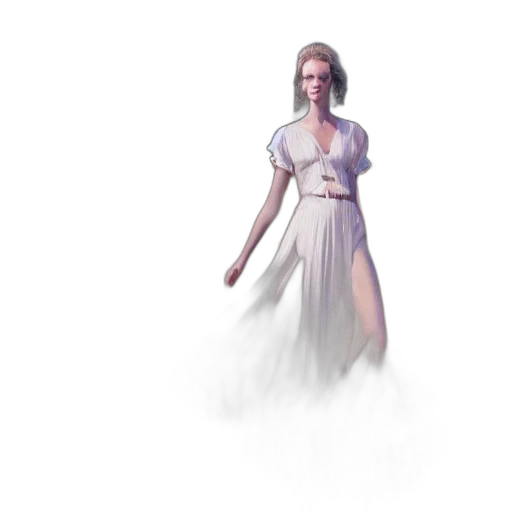 dress, staff, sword, concept art transparent PNG cut-out