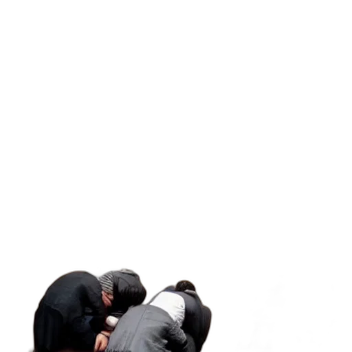 jacket, staff, weapon, shoes transparent PNG cut-out