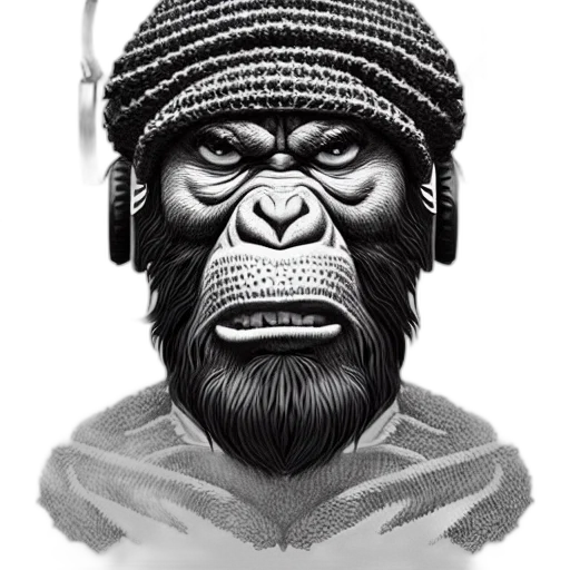 animal, face, mask, creature, photorealistic, concept art, comic book art, cartoon transparent PNG cut-out
