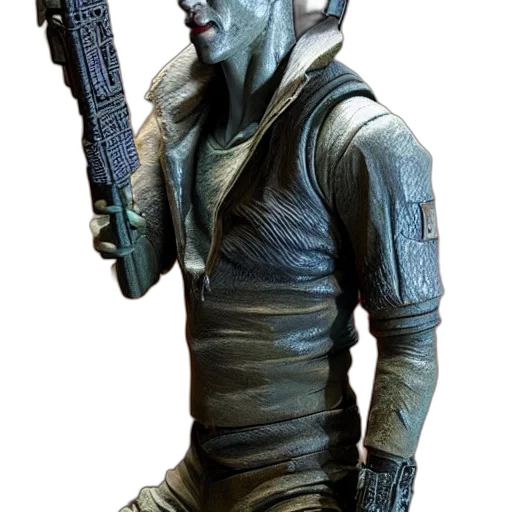 mask, staff, weapon, creature transparent PNG cut-out