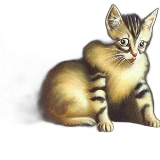 animal, creature, staff, photorealistic transparent PNG cut-out
