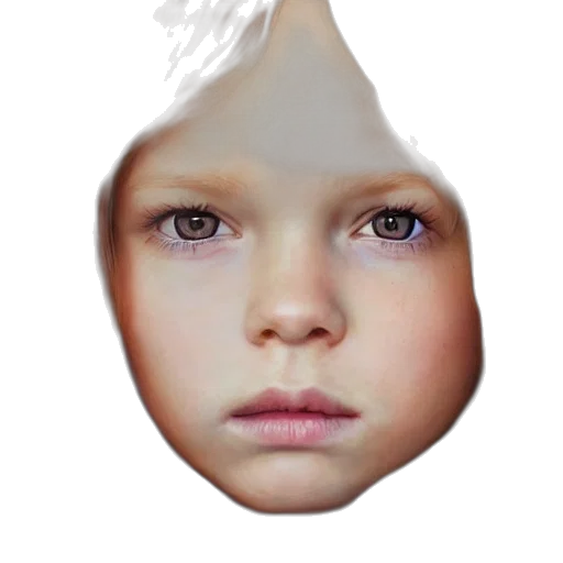 face, mask, crown, bottle, photorealistic, 3d render, concept art, fantasy art transparent PNG cut-out