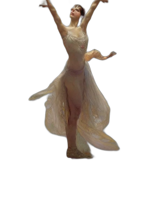 dress, creature, dragon, staff transparent PNG cut-out