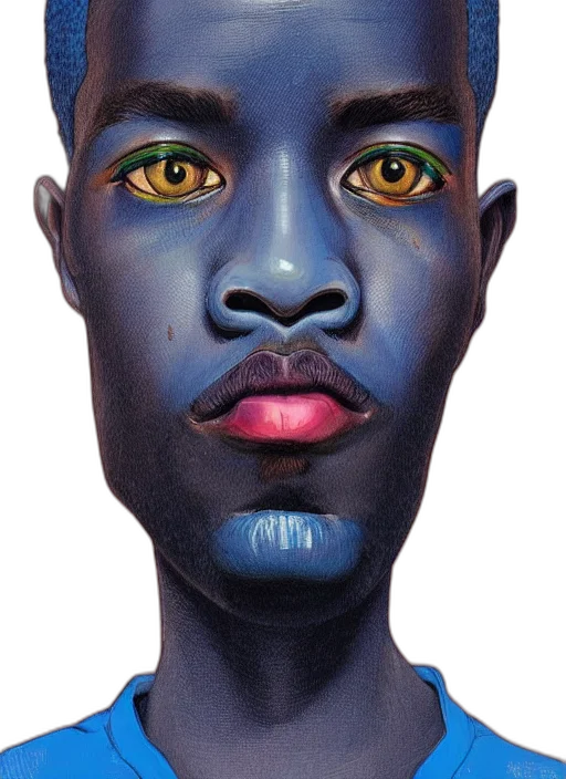 face, mask, jewelry, creature, photorealistic, watercolor, oil painting, concept art transparent PNG cut-out