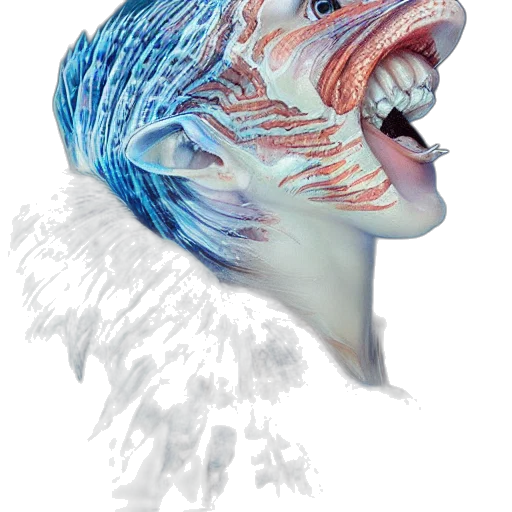 creature, face, mask, animal transparent PNG cut-out