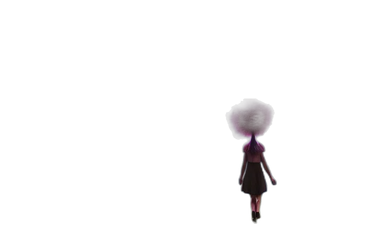 hat, hair, dress, umbrella transparent PNG cut-out