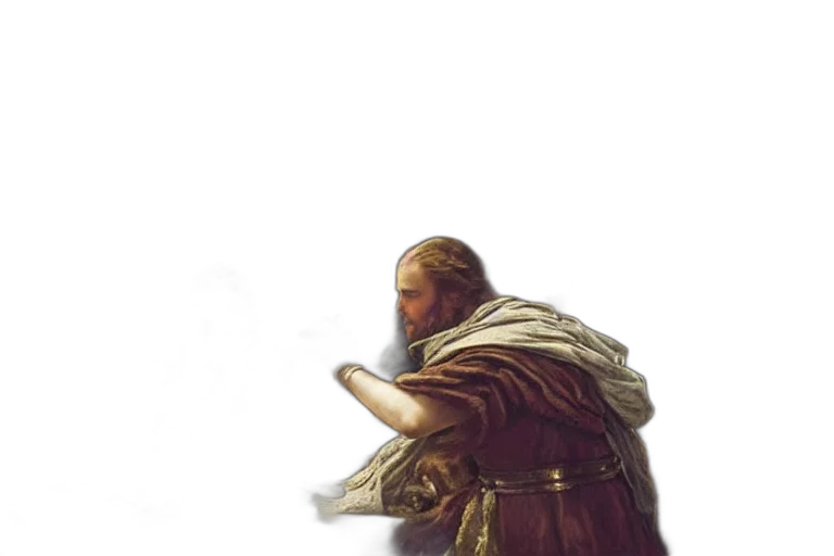 sword, staff, face, weapon, concept art, fantasy art, oil painting, photorealistic transparent PNG cut-out