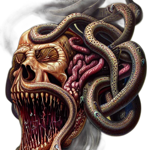 mask, creature, face, staff, concept art, fantasy art, photorealistic, pixel art transparent PNG cut-out