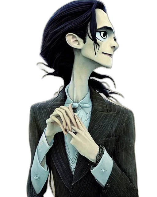 staff, jacket, jewelry, face, cartoon, concept art, comic book art, fantasy art transparent PNG cut-out