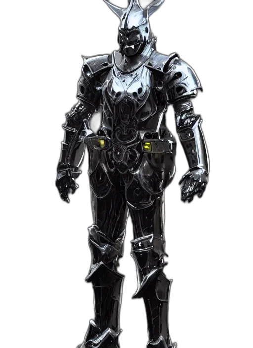 robot, concept art, comic book art, fantasy art, cyberpunk, monochrome, dark, full transparent PNG cut-out