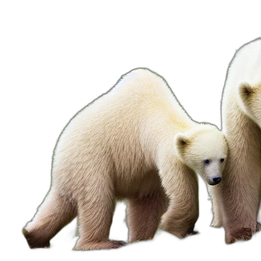 animal, concept art, 3d render, photorealistic transparent PNG cut-out