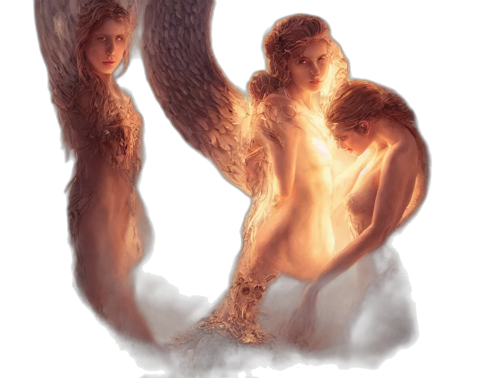 hair, creature, fantasy art, concept art, photorealistic, comic book art, fire, snow transparent PNG cut-out