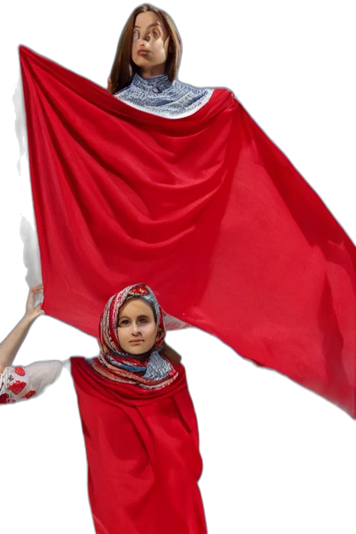 staff, ussr, flag, shemagh transparent PNG cut-out