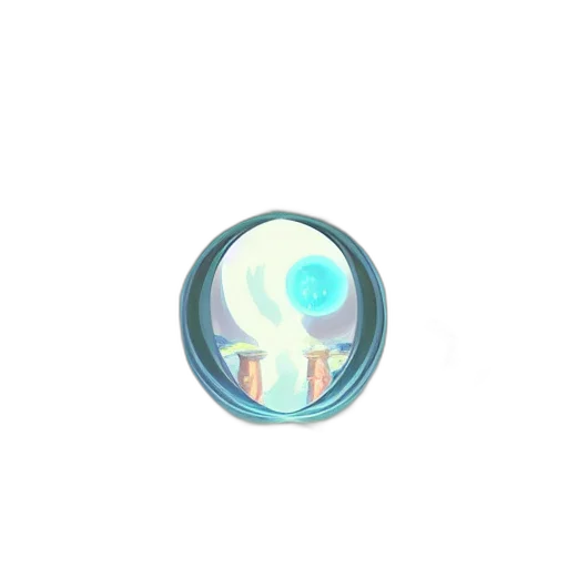 jewelry, robot, bottle, staff, 3d render, vaporwave, concept art, anime transparent PNG cut-out