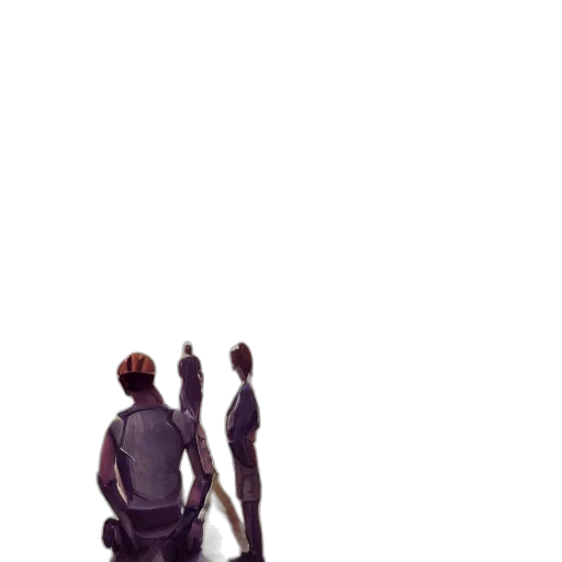 staff, robot, weapon, umbrella, concept art, pixel art, 3d render, comic book art transparent PNG cut-out