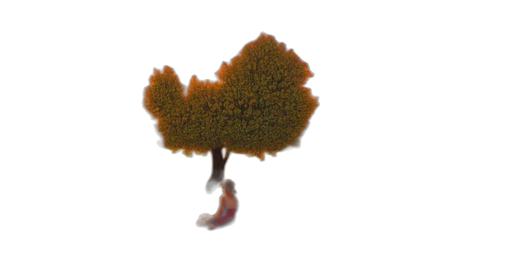 tree, crown, staff, hair transparent PNG cut-out