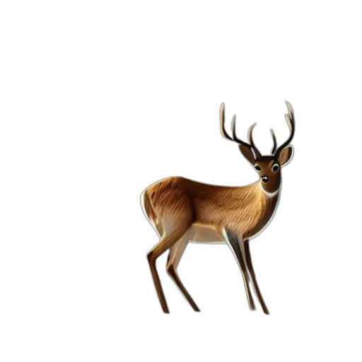 animal, creature, crown, staff, concept art, 3d render, photorealistic, pixel art transparent PNG cut-out