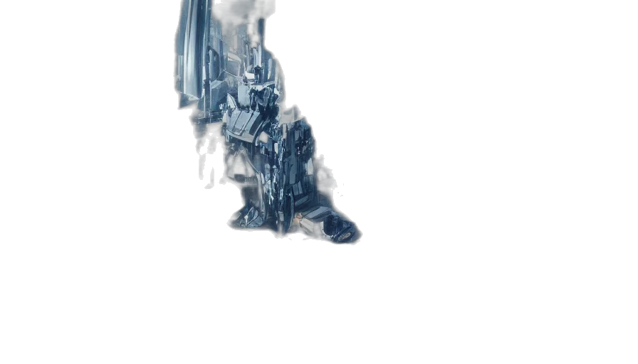 robot, dress, sword, dragon transparent PNG cut-out